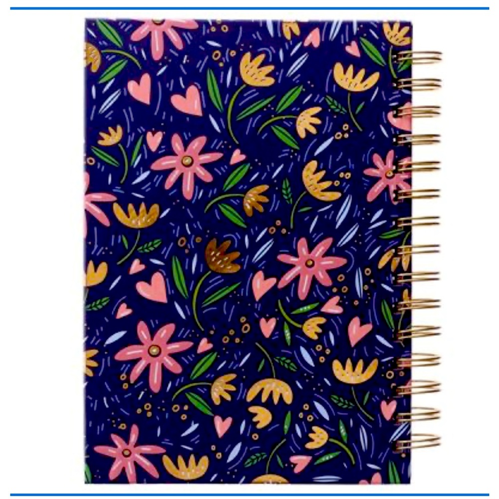 NWT Floral Spiral Journal/Notebook with Inspirational Quote - Picture 5 of 9
